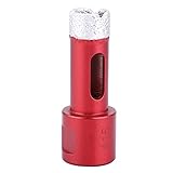 ViaGasaFamido Diamantlochsäge, Diamant Hollow Bohrer Bit Set für Keramikfliesen Porzellan Marmor Granitsteinflaschen (Winkelschleifer-Lochöffner 16 mm)