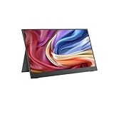 ZKALQECNF Portable Monitor Gaming-Telefon Erweiterter tragbarer Bildschirm 15,6 Zoll 16:9 1080P HDR Reisemonitor Monitore