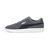 PUMA Unisex Smash 3.0 Sneaker, Gray Tile Black White, 43 EU
