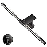 Quntis Curved Monitor Lampe mit Hintergrundbeleuchtung Fernbedienung, 40cm Monitor Light Bar zum Augenschutz, USB Bildschirmlampe PC Bürolampe dimmbar, LED Schreibtischlampe für Home Office Computer