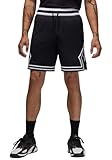 Nike Herren Dri-Fit SPRT Dmnd Shorts, Black/White/White, M