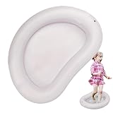 Aufblasbares Fußbad für Pool, tragbar, faltbar, Fußbad, Fußbad, Fußbad – Pediküre-Zubehör, multifunktional, saubere Füße, Schwimmbad-Zubehör für Spa