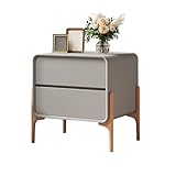 Nachttisch-Set – Moderne Beistelltische und Kommode für Schlafzimmer – Nachttisch mit Schubladen – Stilvolle Nachttische für Bauernhaus-Dekoration