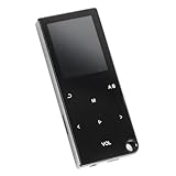 MP3-Player mit Bluetooth, Tragbarer -HiFi-Stereo-Musikplayer mit Integriertem Lautsprecher, Verlustfreier Sound, Digitaler Audioplayer für Kinder, Studenten, Kopfhörer Im