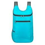 FGUUTYM Faltbarer Wanderrucksack Outdoor Custom Travel Bag mit Sporttasche Gym Men Lightweight Sport Backpack Outdoor Rucksäcke (BU2, One Size)