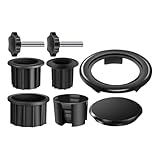 Befestigung für Terrassenschirme – Teil der Sonnenschirmhalterung für den Außenbereich | Verschleißfeste Sunshade Klemme | Montage der Halterung