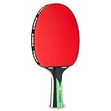 JOOLA Profi Tischtennisschläger Mega Carbon, ITTF zugelassen, für fortgeschrittene Spieler, 2,0 MM Schwamm