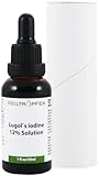 Lugols Jodlösung 12% 30 ml | 12 Prozent Jod und 24% Kaliumjodid | Heiltropfen®