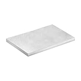 dekora - Versilberter Rechteckiger Tortenboden 30x40cm, Höhe 1,2cm - Ideal für alle Feiern, Geburtstage und Jubiläen, Silber