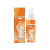 Generisch Katzenabwehrspray, Fernhaltespray Katzen, Eingeschränkte Bereiche - Für Das Verhalten Von Katzen, Schützen Von Möbeln, Sofas, Teppichen, Indoor & Outdoor Natürlich - New 4 (Stil C)