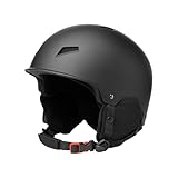 Damen Snowboardhelm, stoßdämpfende Skiausrüstung, leichter Schneesport-Kopfschutz, verstellbare Sicherheitsausrüstung mit Brillenbandclip, ideal für Winteraktivitäten im Freien