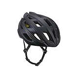 BBB Fahrradhelm MIPS Rennradhelm Erwachsene Herren Damen Fahrrad Sicherheit Rennhelm Reflektierend Aerodynamisch Ultraleicht Hawk BHE-153 Schwarz M (54-58cm), Matt Black