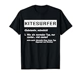 Bester Kitesurfer Definition Kitesurfing Geschenk T-Shirt