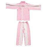 Generisch Still- postoperativer Kittel für Damen mit bequemer Passform pflegeleichter Materialqualität (XL)