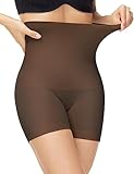 ATTLADY Bauchweg Unterhose Damen Shapewear Hohe Taille Bauch Weg Shape Kurze Figurenformend Miederhose