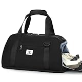 SKYSPER Sporttasche 40L Reisetasche Herren Damen Schwimmtasche mit Schuhfach und Nassfach Duffle Bag für Reisen Weekender Gym Fitnessstudio