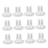 TOYANDONA Teiliges Puppenständer aus Transparentem Kunststoff Doll Fitting Holder für Puppenfüße Stabiler Doll Stand Halter zur Aufrechten Präsentation und Spielerischen Nutzung