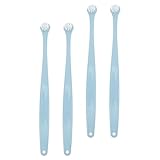 TOGEVAL 4Er Pack Mikro Zahnbürsten Für Haustiere Geeignet Für Hunde Mit Kleinem Mäulchen Hunde Zahnpflege Zu Hause Katzen Zahnreinigungsbürste Tpr