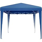 Pavillon Faltpavillon, Faltbarer Stabil Pop up Wetterfester Gartenpavillon mit UV-Schutz, höhenverstellbar für alle Jahreszeiten – ideal für Märkte, Pool，Wasserdicht und robust 3x3Meter