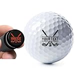 JSWLYWMTPJ Benutzerdefinierte Golfball Stempel Personalisiert Golfball Markierer Schablone Mit Tinte Custom Golf Ball Stamp