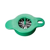 MAGICLULU 1 Stück Zwiebelschneider spitzmaschine cutter Schneidewerkzeug für Zwiebeln Küchenschneider gemüseschäler zerkleinern machen Chip Küchenversorgung Küchengeräte Plastik Green