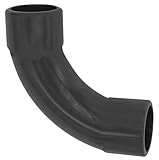 MegaHaustechnik Klebe Fitting aus Kunststoff PVC U - Bogen 90° Grad für Rohr Außendurchmesser 40mm