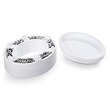 Pontec 41891 PondoPolar - Eisfreihalter für den Gartenteich, Schwimmteich, Fischteich, Pool/einfacher und effektiver Frostschutz im Winter, Groß, Weiß