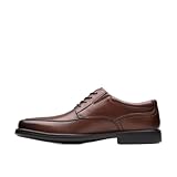 Clarks Dresslite Ace Oxford für Herren, Mahagoni, Leder, 46 EU