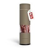 LARS NYSØM Chilimühle mit Edelstahl Schneideblatt I Premium Chili Cutter I Designer Gewürzmühle (Taupe Brown)