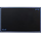 Aucuda Schlagzeugteppich, 120x180cm rutschfest Schalldicht Drum Teppich Matte Innen und Außen, Elektronisches Jazz Schlagzeug Kit für Bass Snare Drum, Indoor Schallschutz Akustik Teppich, Schwarz.