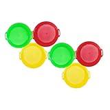 Generisch 6 Stück Teiliges Sandspielzeug für Sandsiebe für Kreative Strandabenteuer für Gemeinsames Schätzen im Sand