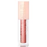 Maybelline New York Glänzender Lipgloss für voller wirkende Lippen, Feuchtigkeitsspendend, Mit Hyaluronsäure, Lifter Gloss, Farbe: Nr. 003 Moon (Rosa), 1 x 5,4 ml