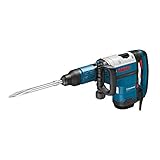 Bosch Professional Schlaghammer GSH 7 VC (inkl. Zusatzhandgriff, Fetttube, Maschinentuch, 1x Spitzmeißel, SDS max, RTec Speed, 400mm, Handwerkoffer)