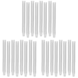 Teqler Medikamenten-Becher weiß (Packung mit 3)