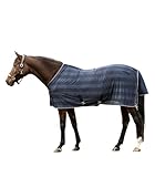 Waldhausen Fliegendecke Economic Kreuzbegurtung, Nachtblau, 125 cm