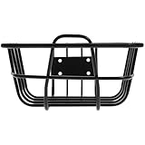 FOMIYES Multifunktions Fahrradkorb aus Eisen Großer Frontkorb mit Lenkerbefestigung Robuster und Mountainbike Korb für Ebike und Roller