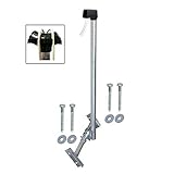 Premium X Basic X120-48F SAT TV Dachsparrenhalter 120cm voll feuerverzinkt Aufdach Sparren-Halterung für Satellitenschüssel + UKW LTE-Antenne | Kabelführung Mastabdeckkappe