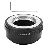 XZXCVN Aluminium Adapter Für M42 Objektiv Auf L/T Mount, Leicht Und Robust - Präzise Passform, Manuelle Steuerung, Ideal Für Fotografen