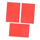 HEALSOPTHY 3 Stück Fliesenmodell Dekorationen Gartendekoration Heimdekoration Mikrolandschaftsdekor Sandtischschmuck Mikrolandschaftsdekoration Mikrolandschaftsschmuck Roter