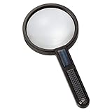 VGVSBG Handlupe, Leselupe, Lupenbrille, Lesen von Büchern und Zeitungen, Beobachtung von Insekten und Hobbys, Wissenschaft im Klassenzimmer, ideal für Senioren und Kinder
