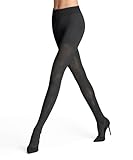 FALKE Damen Fable Estate W Ti Wolle Gemustert Strumpfhose, Schwarz Black 3000, 40-42