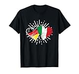 Deutschland Italien Freundschaft Herz Deutsch Italienisch T-Shirt