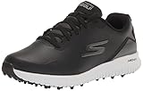 Skechers Herren Max 2 Arch Fit Wasserdichter Stachelfreier Golfschuh Sneaker, schwarz/weiß, 42 EU