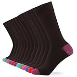 FM London Unisex Super Weiche Lange Unisex-socken Calf Socks, Ferse Und Spitze, 43-46 EU