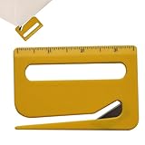 Paketöffner, Brieföffner, Brieföffner und Dosenschneider | Brieföffner aus Briefkastenpapier mit spitzem Ende, Lupe, Lineal