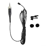 LUCKCDUO Ansteckmikrofon mit kompaktem Design und flexiblen Befestigungsmöglichkeiten, ideal für Präsentationen und Gespräche (C(B(For))