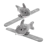 CORHAD 2 Stück Slap Armbänder Plüsch Weiche Partygeschenke Leicht Tragbar Komfortabel für Geburtstagsfeiern und Themenpartys