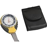 TFA Dostmann Höhenmesser HITRAX Globe 42 4000 von 5000 Meter mit absoluten und relativen Luftdruck manuell, Schwarz-gelb, L 68 x B 28 H 85 mm EU