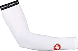 CASTELLI Men's UPF 50 + Light ARM Sleeves Leg Warmers, Weiß, M