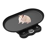 Haustierwaage | 11,81 Zoll Katzenwaage | Tierwaage | Präzises Wiegen Tiere, 15 Kg Kapazität, Digitale Anzeige, Multifunktional – Ideal Für Zuhause, Küche, Tierarzt Und Reisen